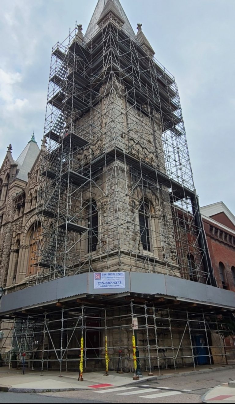 Bell Tower Restoration, Pointing, and Patching